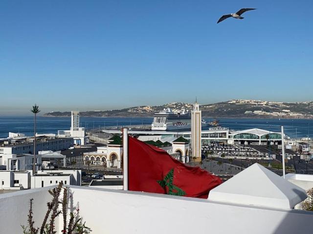 Tanger *Maison Avec Terrasse Et Vue Sur La Mer * Bagian luar foto